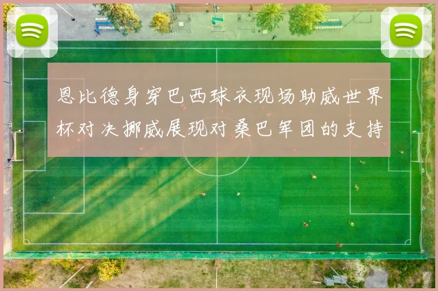 恩比德身穿巴西球衣现场助威世界杯对决挪威展现对桑巴军团的支持